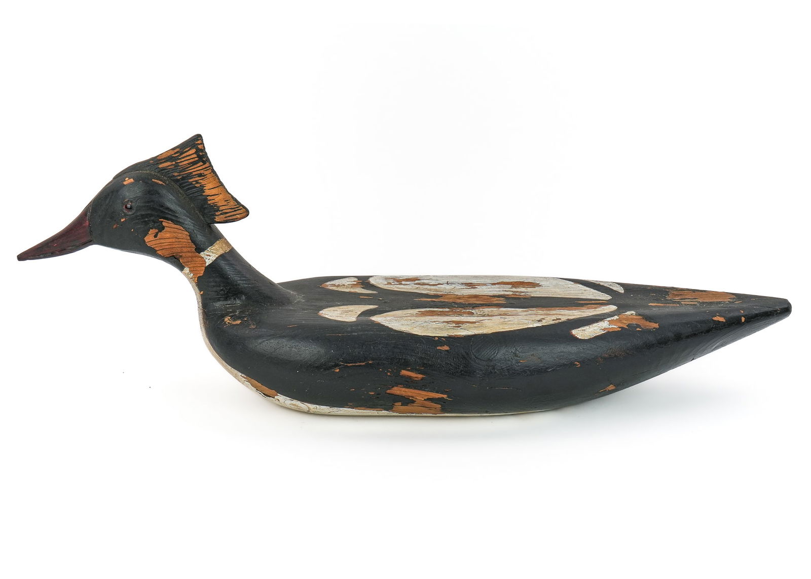 Early 20th c Merganser Duck Decoy - 4