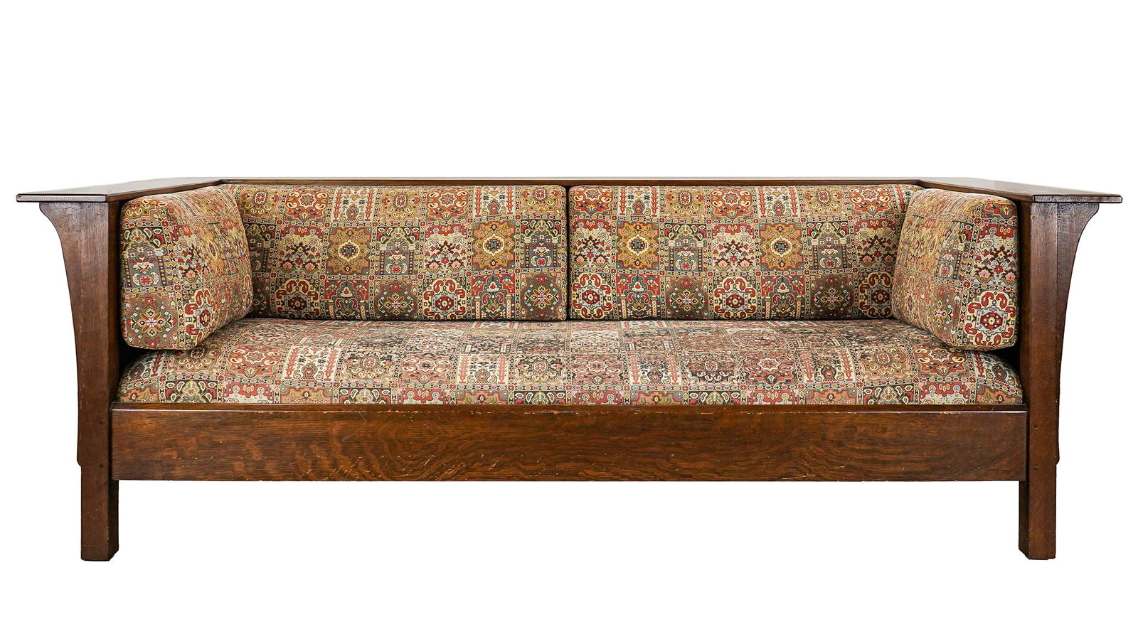 Stickley Furniture Prairie Settle (1 of 5)