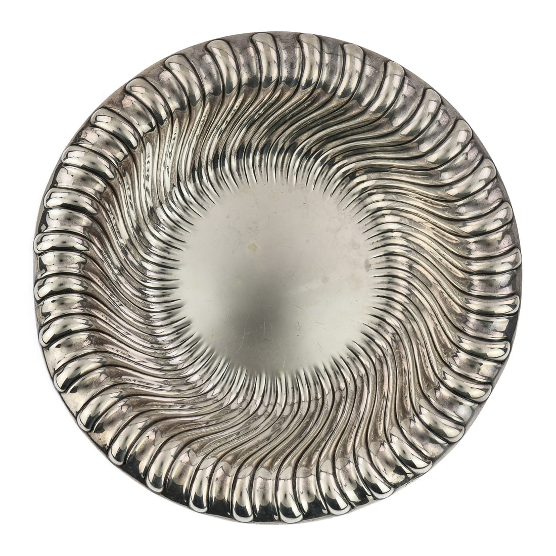 Gorham Sterling Silver Fluted Serving Bowl - 3