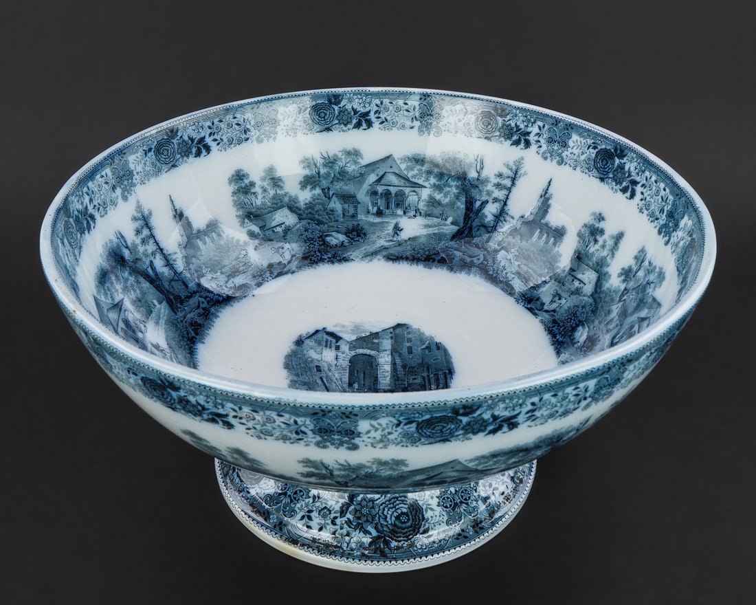 Villeroy and Boch Flow Blue Punch Bowl (1 of 7)