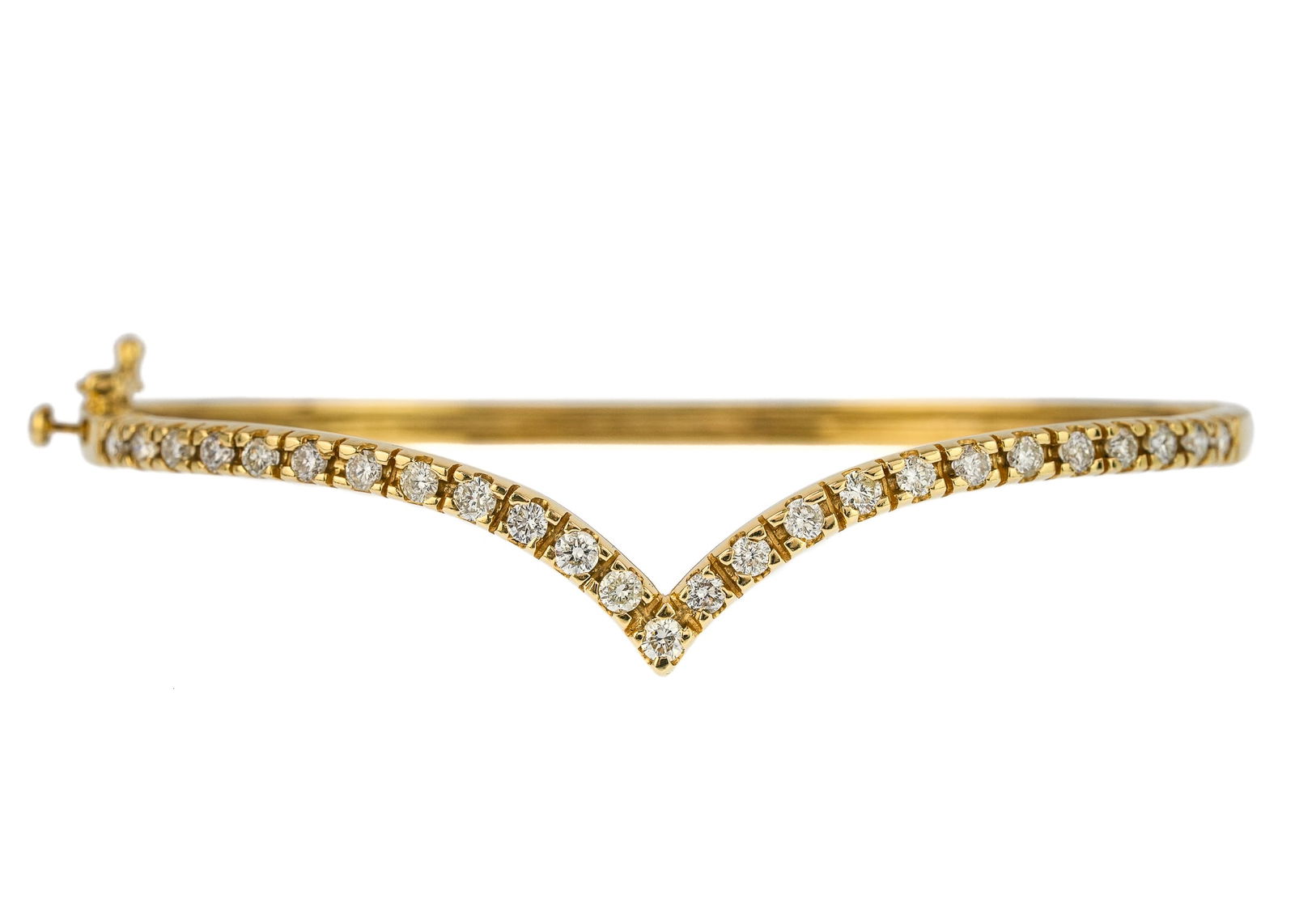 1.5 CT Diamond Bangle - 3