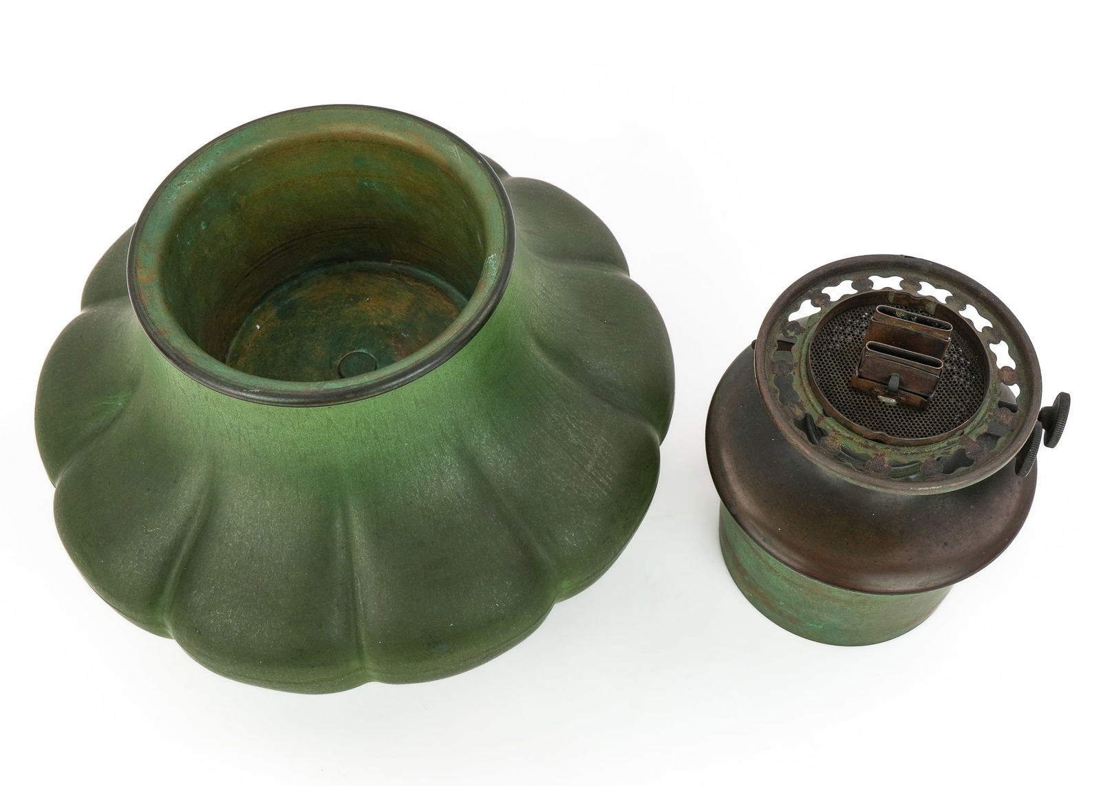 Hampshire Pottery Table Lamp - 5