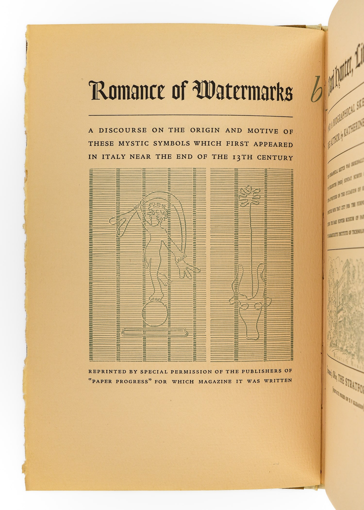 Gleason "Dard Hunter Master Craftsman" - 3