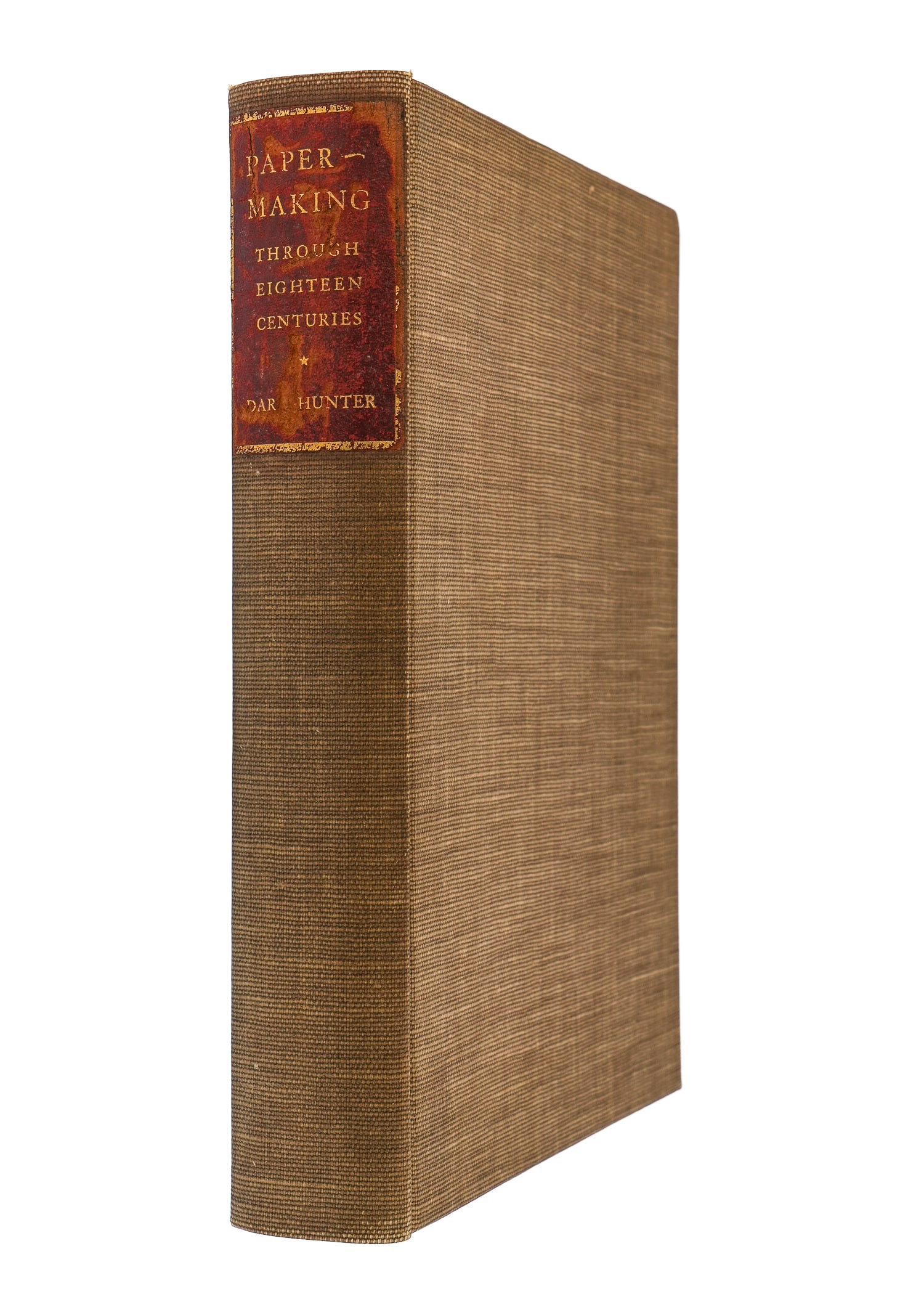 Hunter "Paper Making Through Eighteenth Centuries" - 8