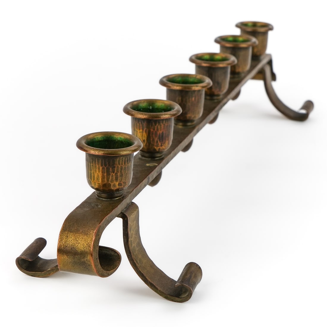 Roycroft Straight 6 Low Candelabra - 2