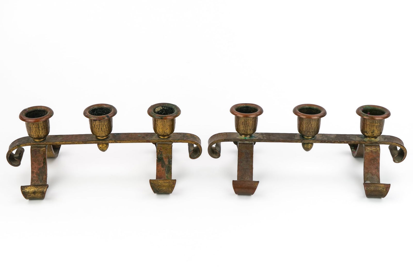 Roycroft Straight 3 Low Candelabra - 3