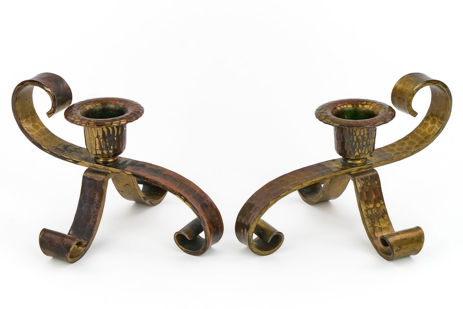 Roycroft Straight Single Candlesticks - 4