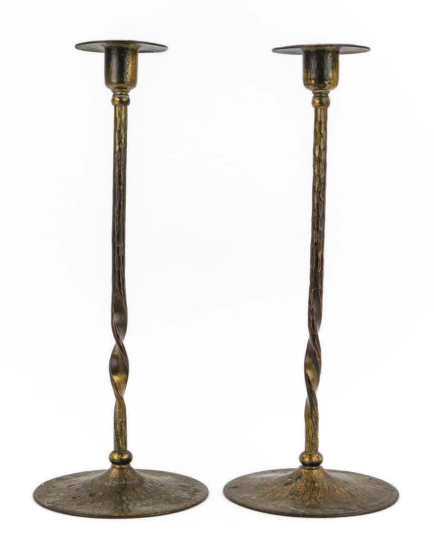 Roycroft Tall Twist Candlesticks - 3