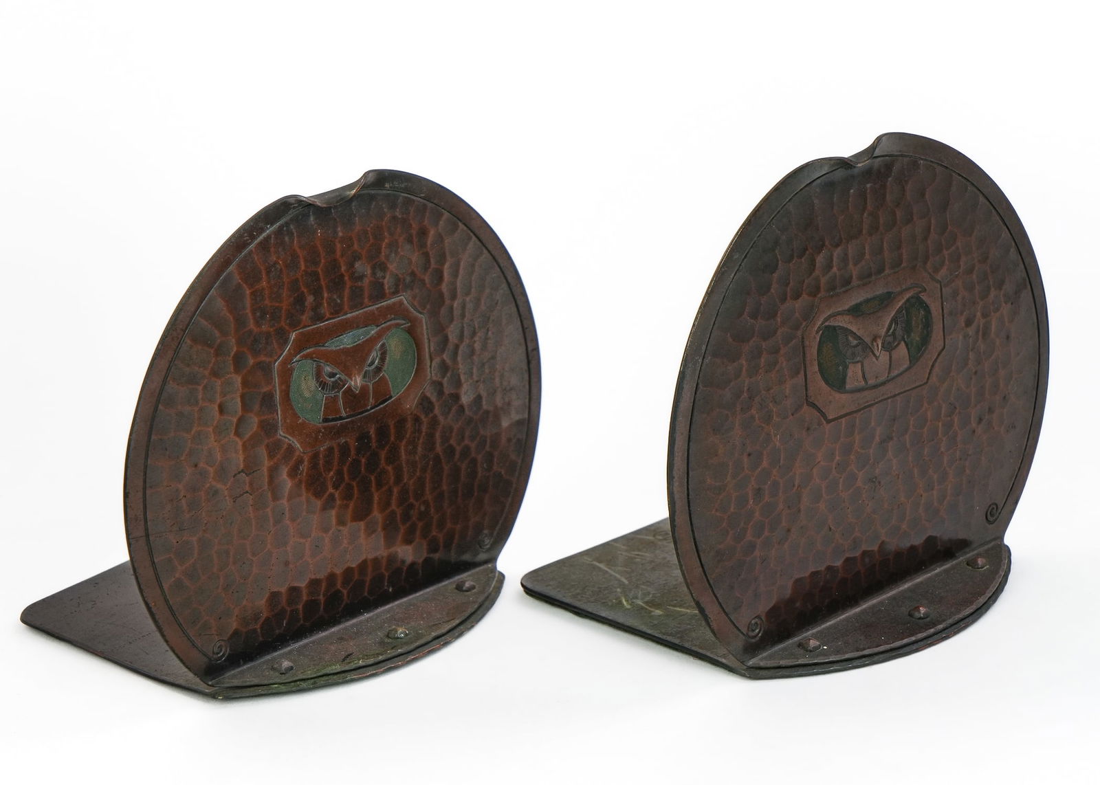 Roycroft "Owl" bookends - 2