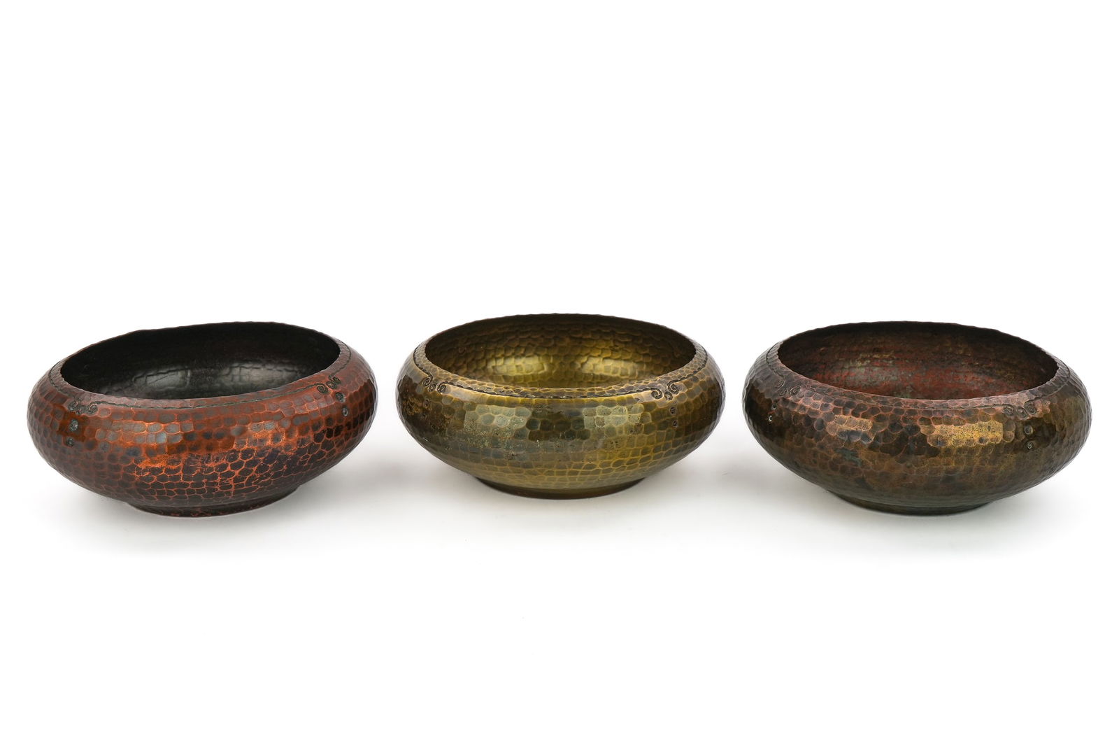 Roycroft Three Dot Bowls - 2