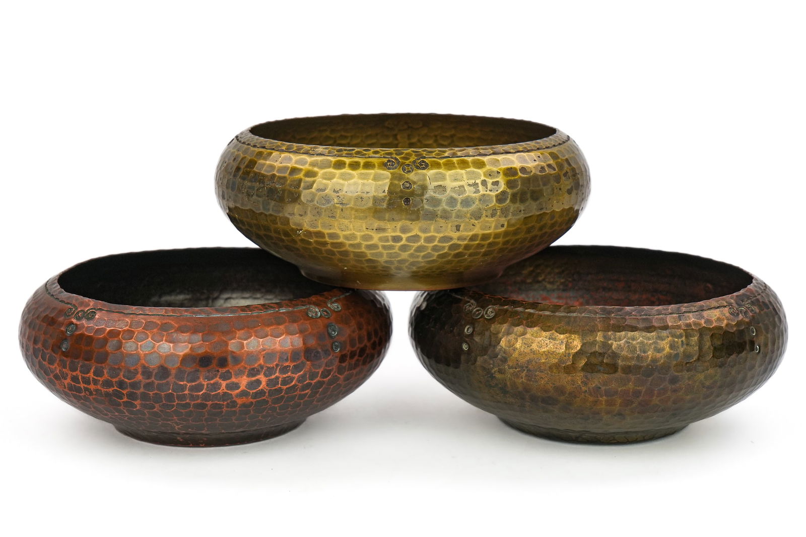 Roycroft Three Dot Bowls - 3