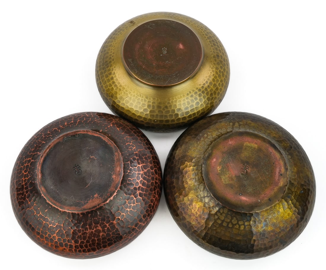 Roycroft Three Dot Bowls - 5