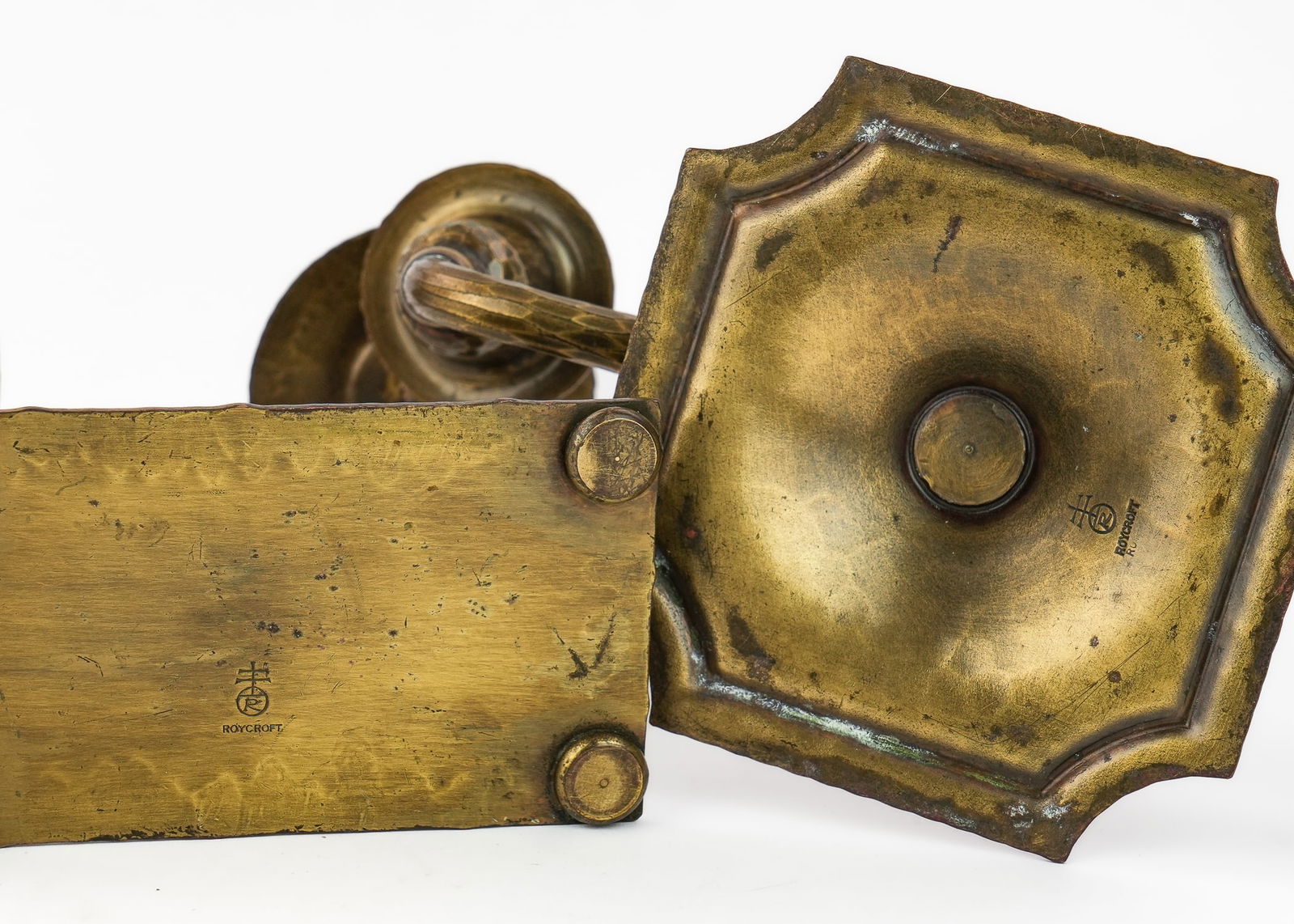 Roycroft Double Candlesticks - 6