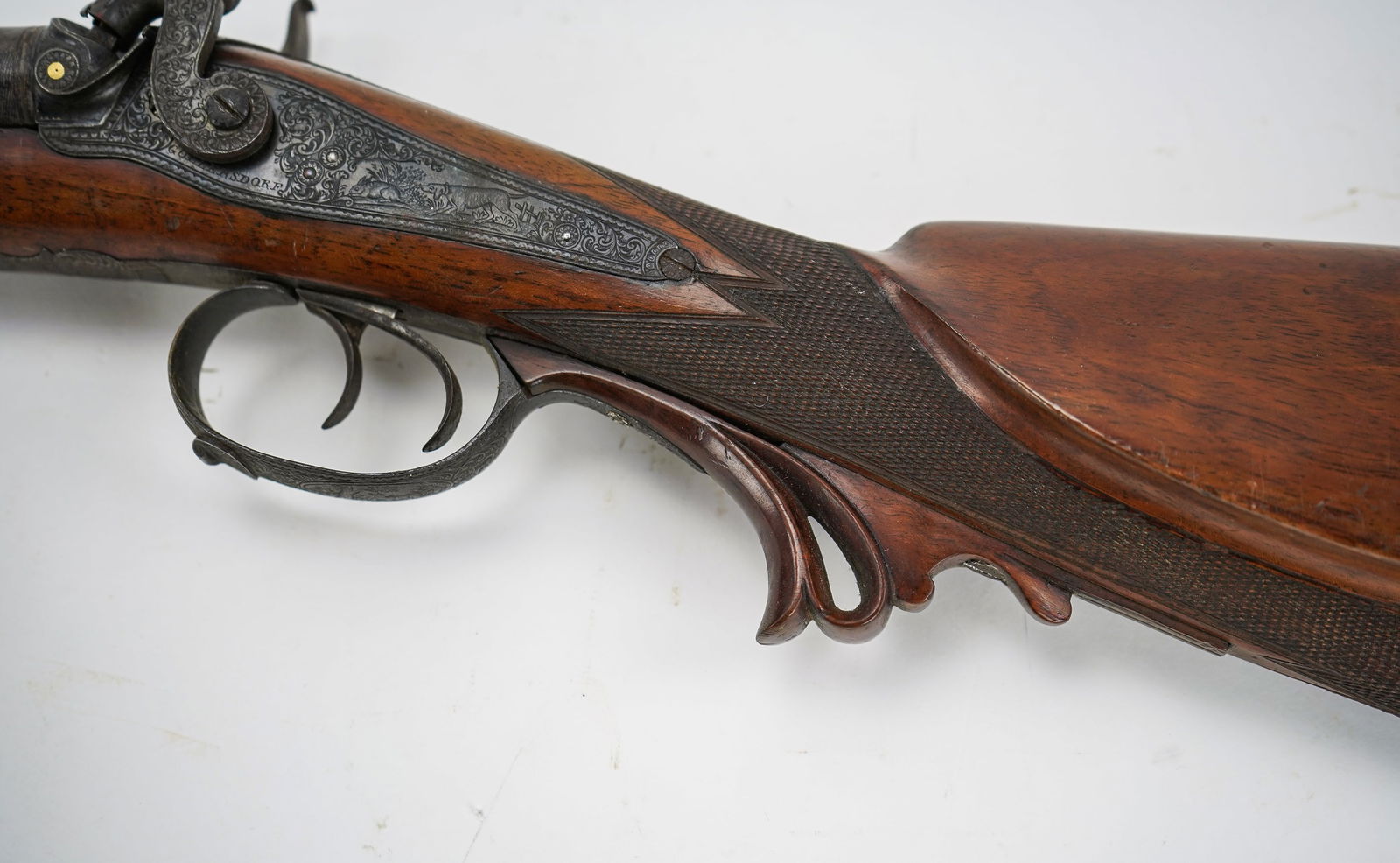 19th c Kleinert Percussion Shotgun - 6