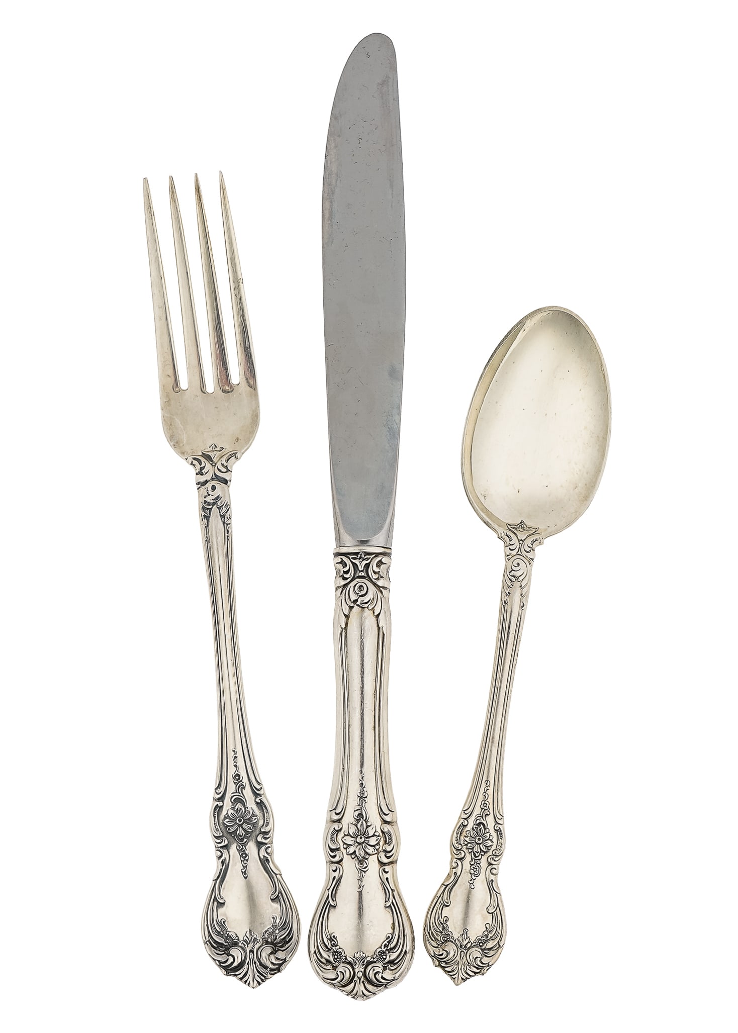 25 pcs. Towle "Old Master" Sterling Flatware (1 of 4)