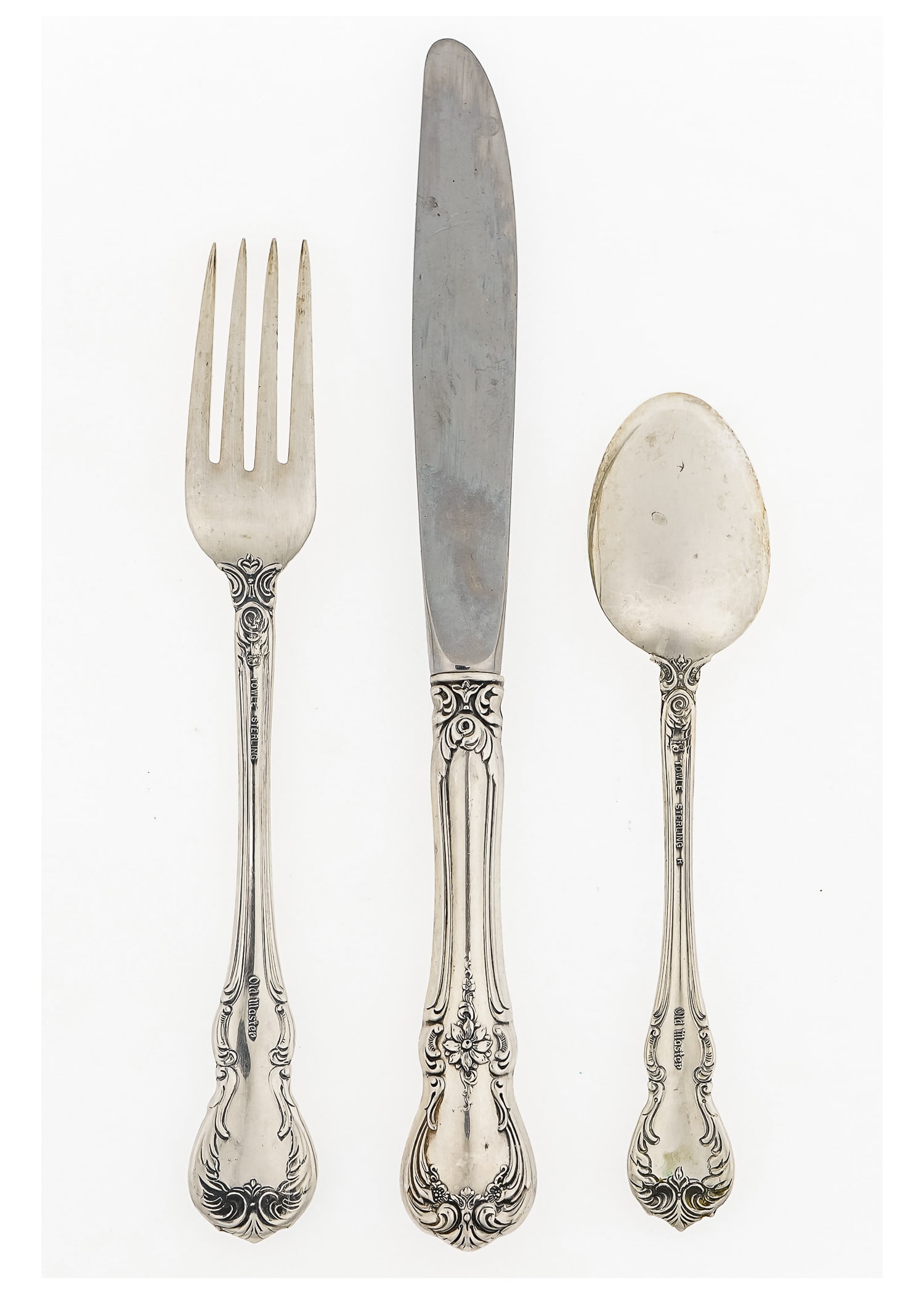 25 pcs. Towle "Old Master" Sterling Flatware - 4