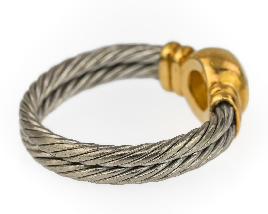 1/2 CT Diamond 18k Ring - 4