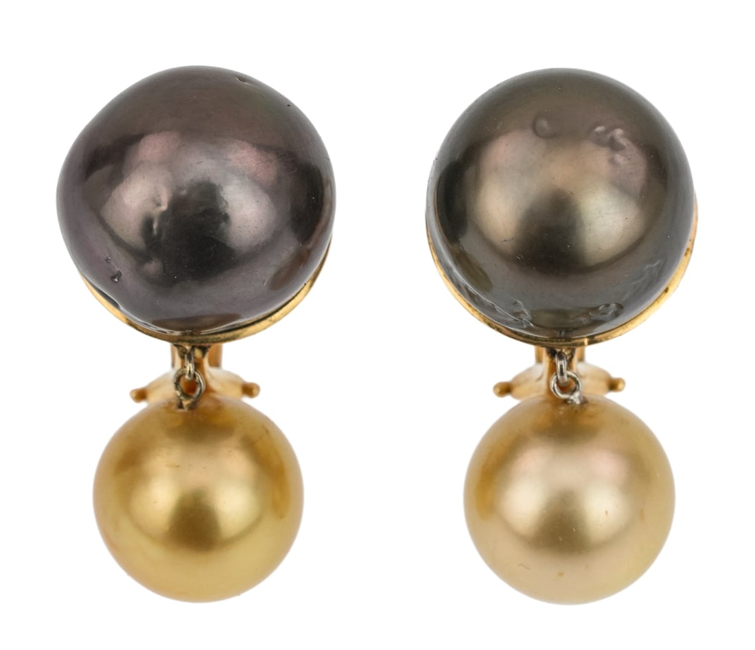 South Sea Pearl Earrings - 2
