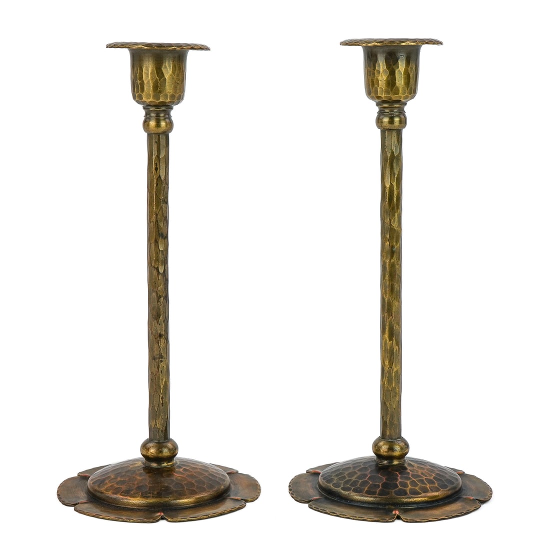 Roycroft Floriform Candlesticks (1 of 1)