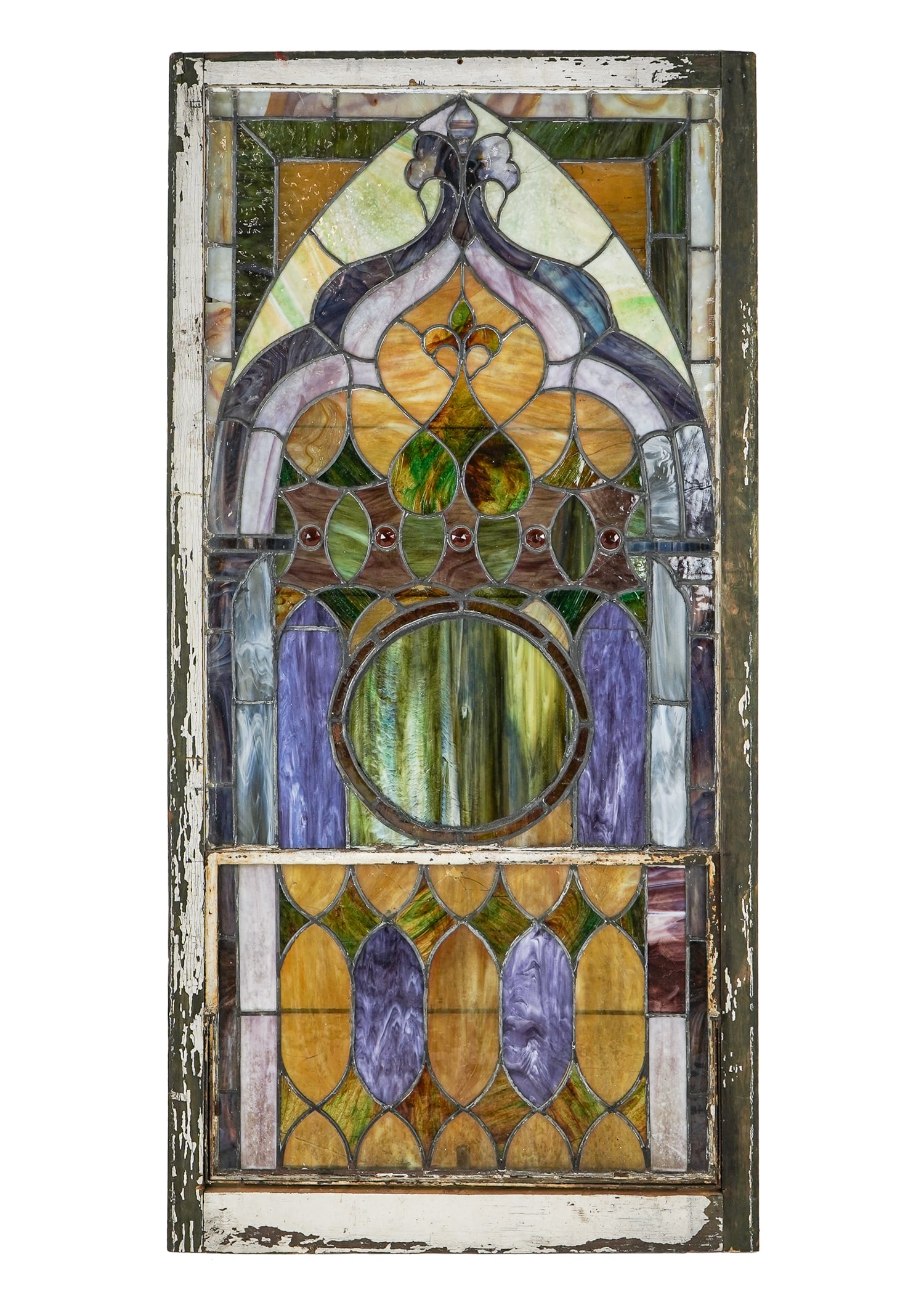 Art Nouveau Stained Glass Window (1 of 8)