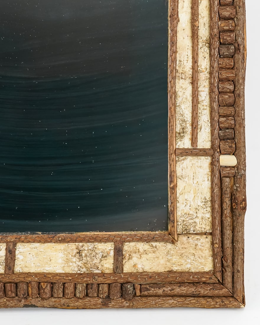 Three Adirondack Twig Mirrors - 9