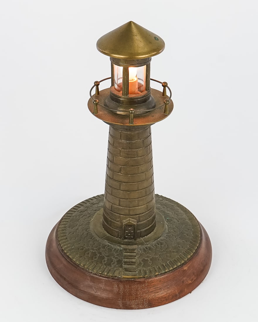 Bronze Lighthouse Lamp - 2