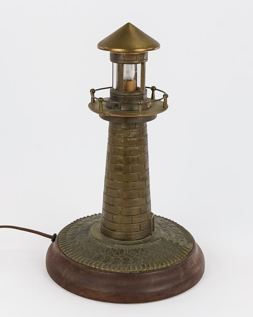 Bronze Lighthouse Lamp - 5