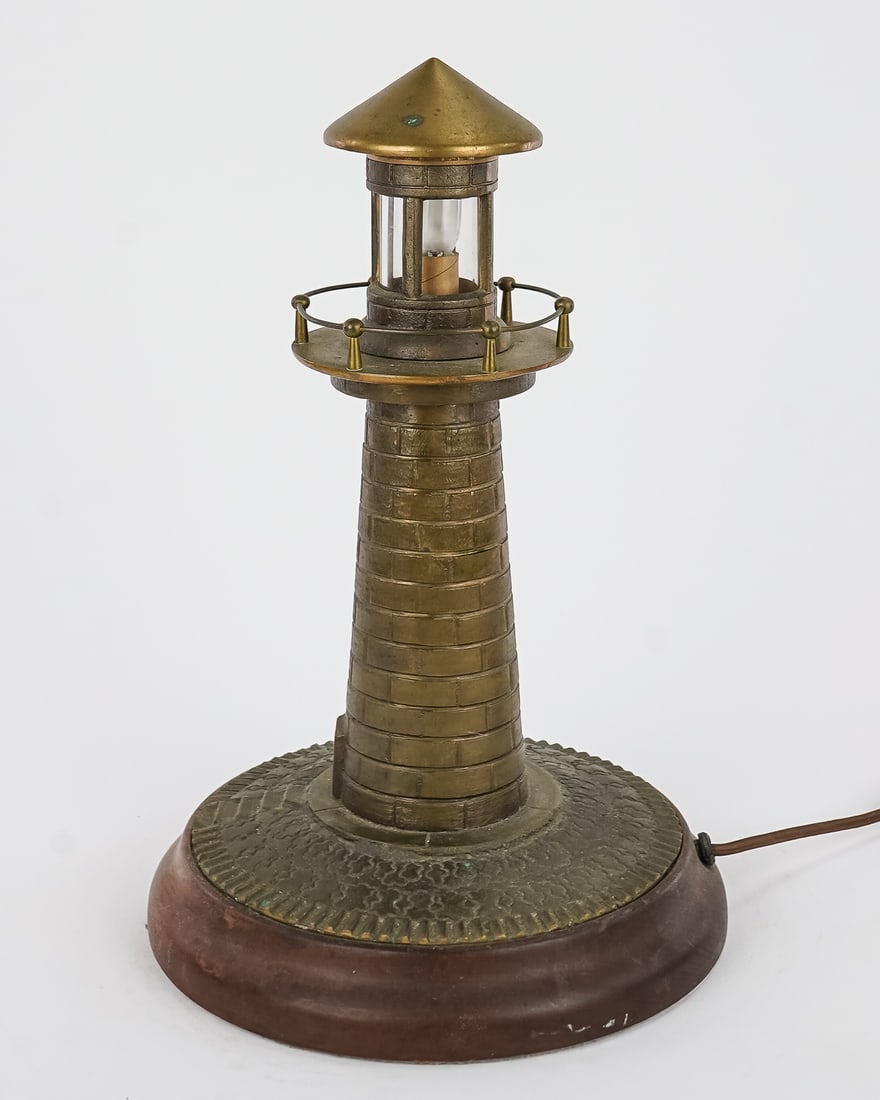 Bronze Lighthouse Lamp - 8