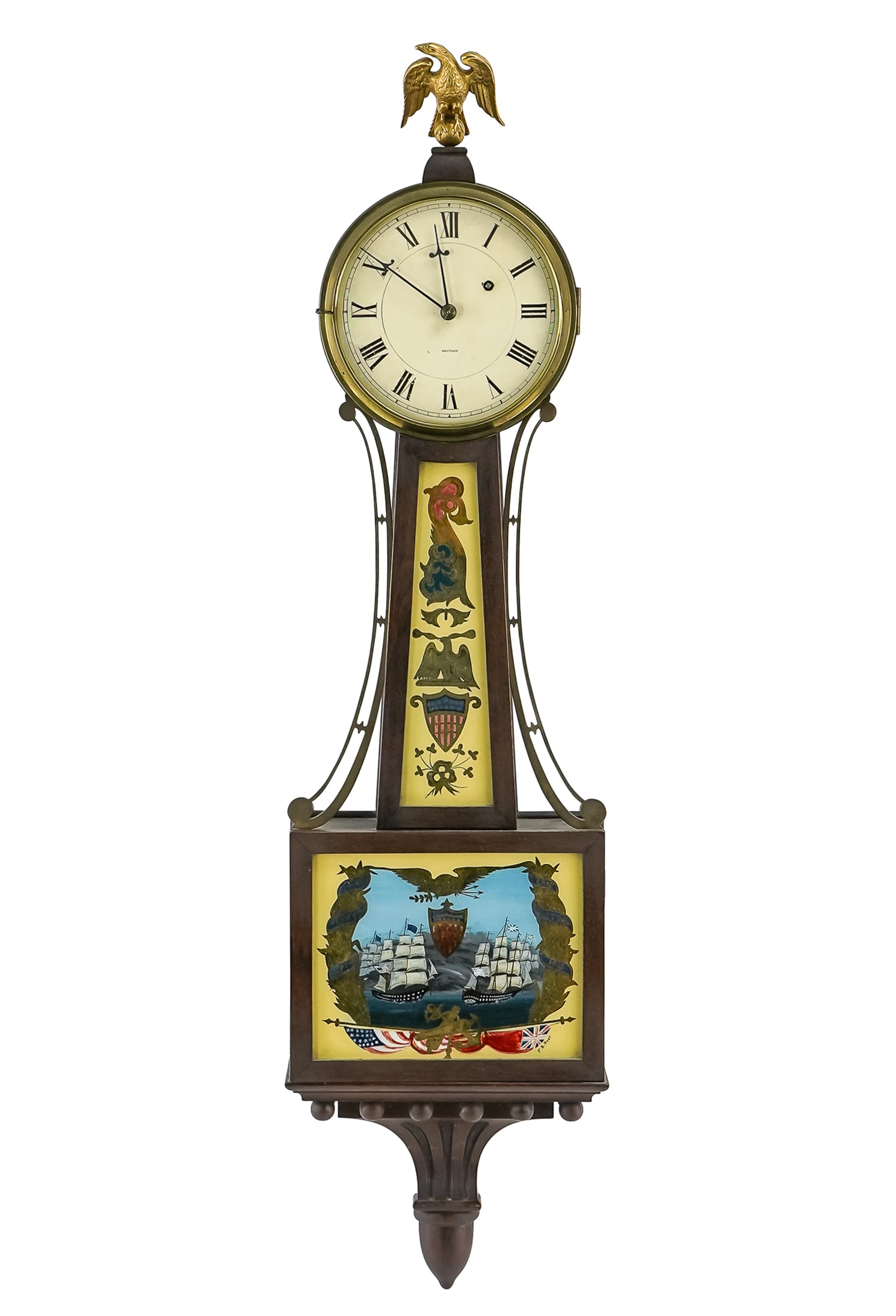 Waltham "Willard" Presentation Banjo Clock (1 of 9)