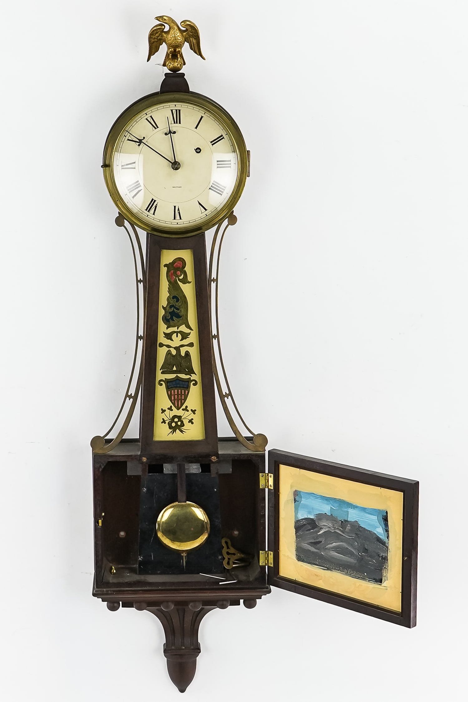 Waltham "Willard" Presentation Banjo Clock - 2
