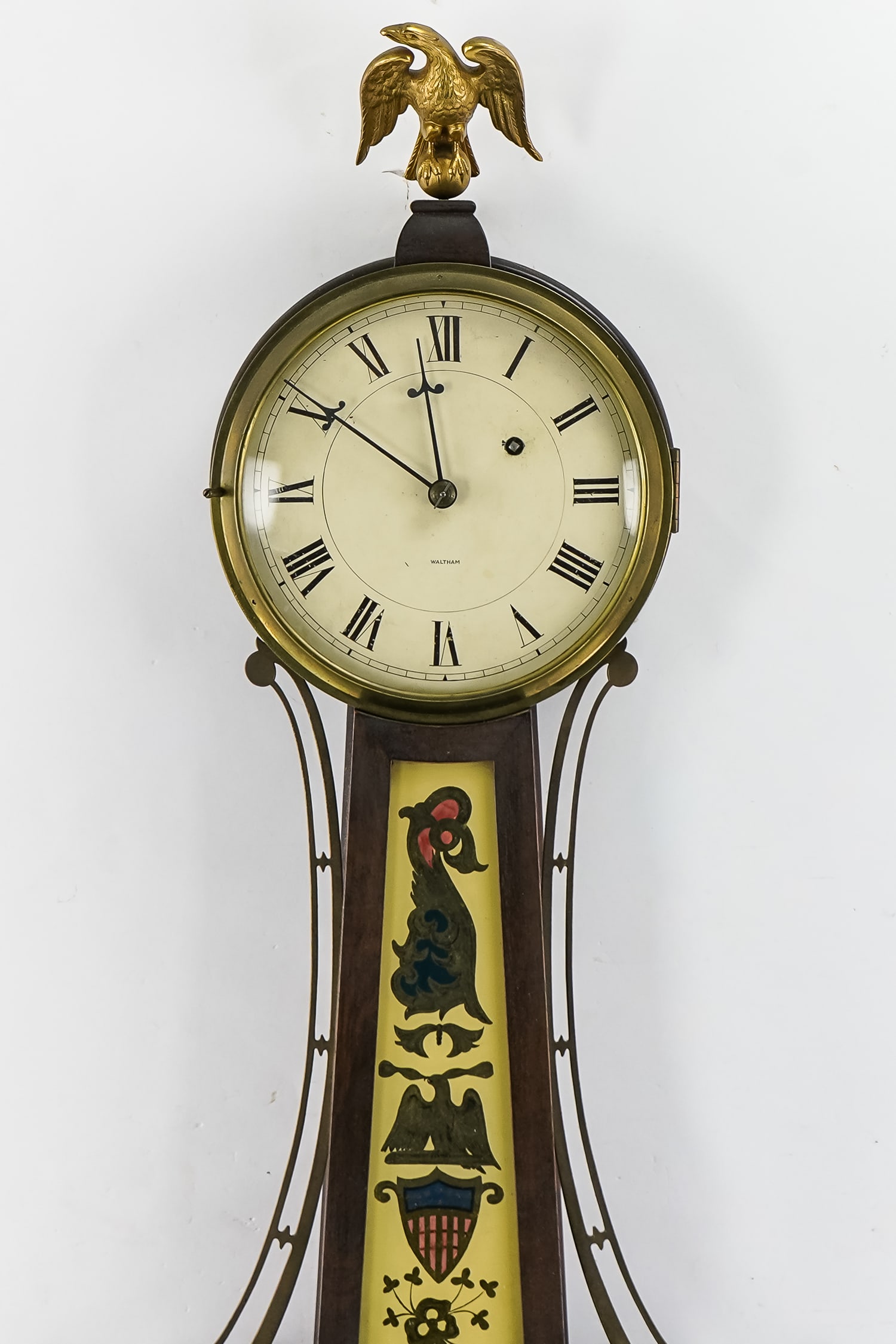 Waltham "Willard" Presentation Banjo Clock - 3