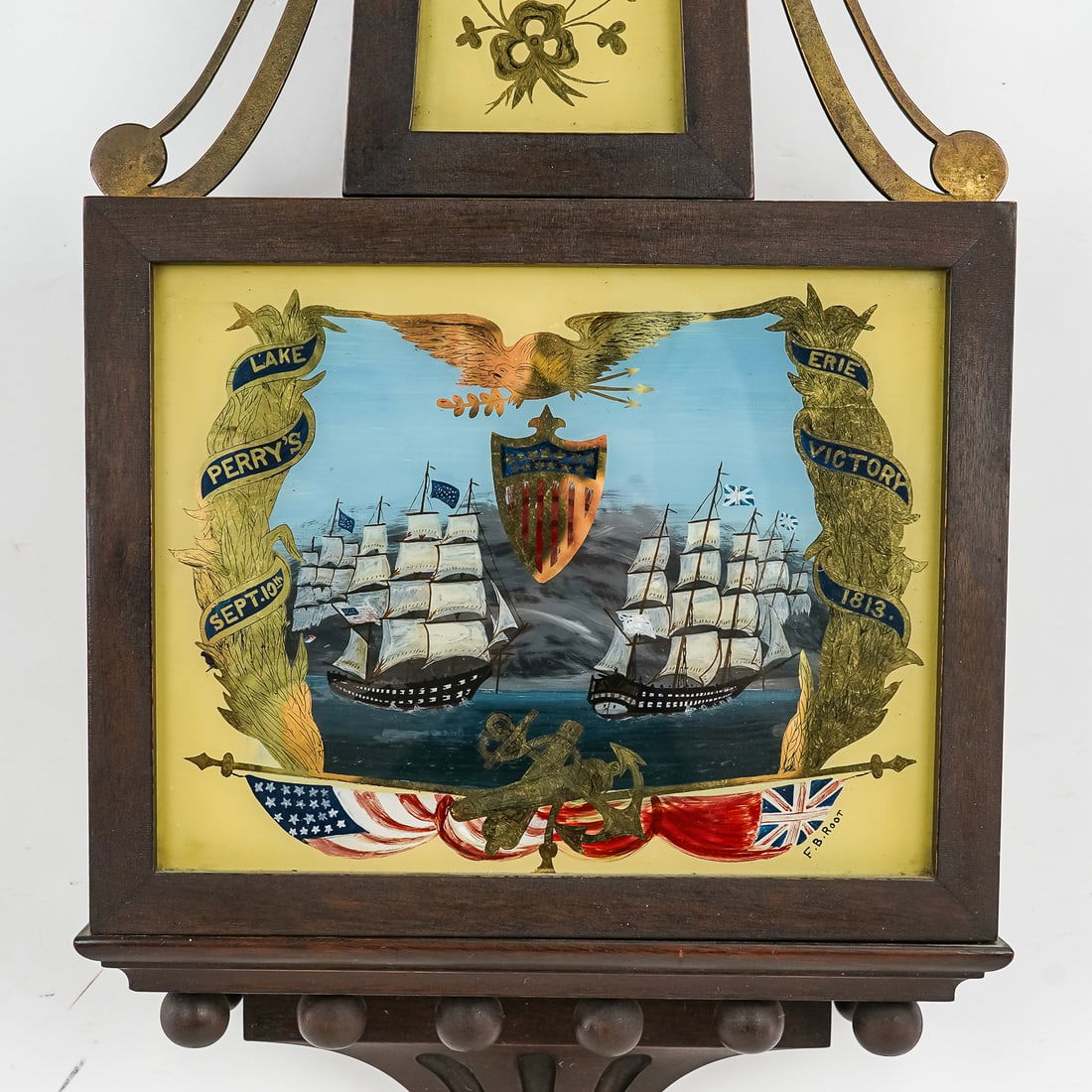 Waltham "Willard" Presentation Banjo Clock - 7