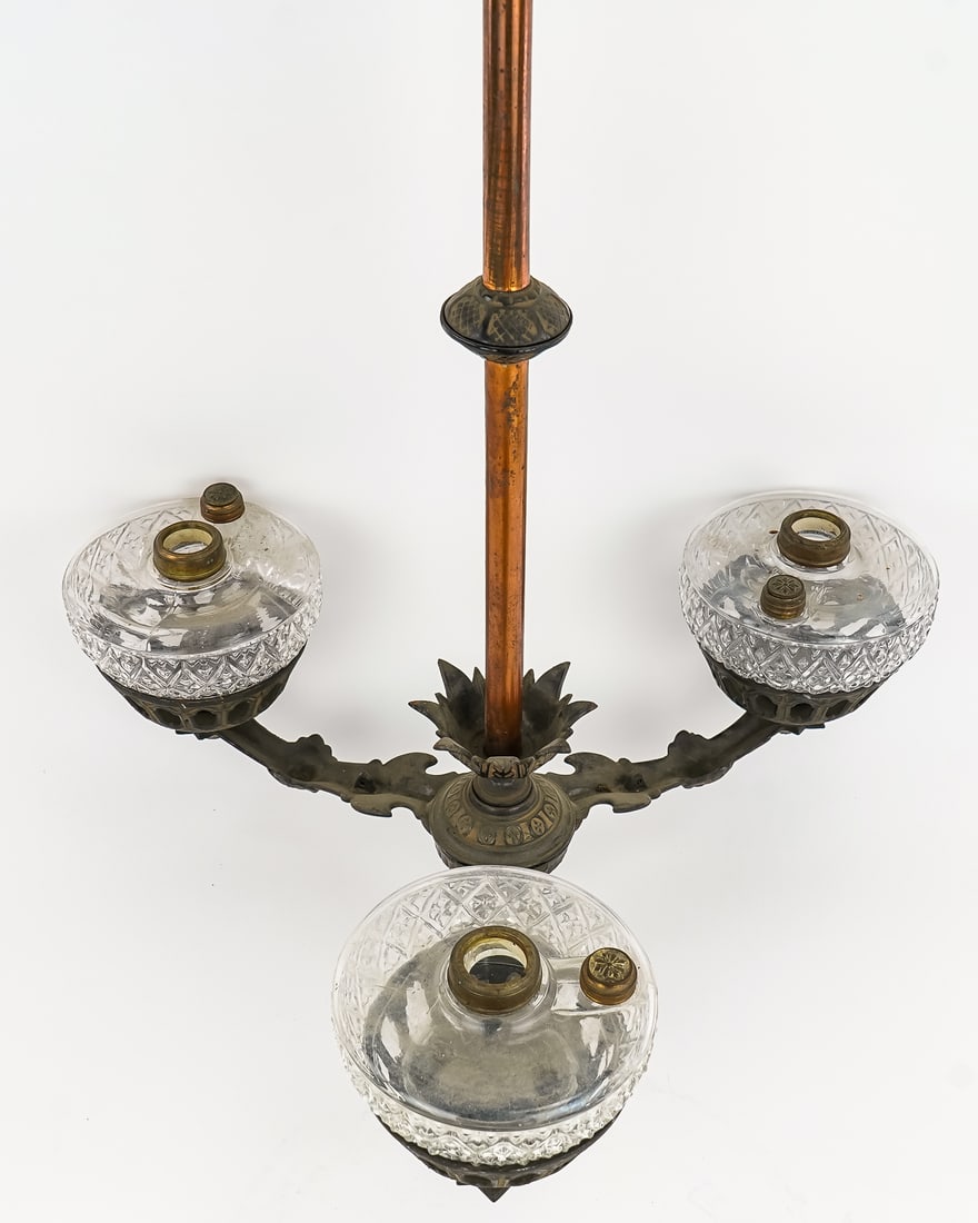 Victorian 3 Light Chandelier - 4