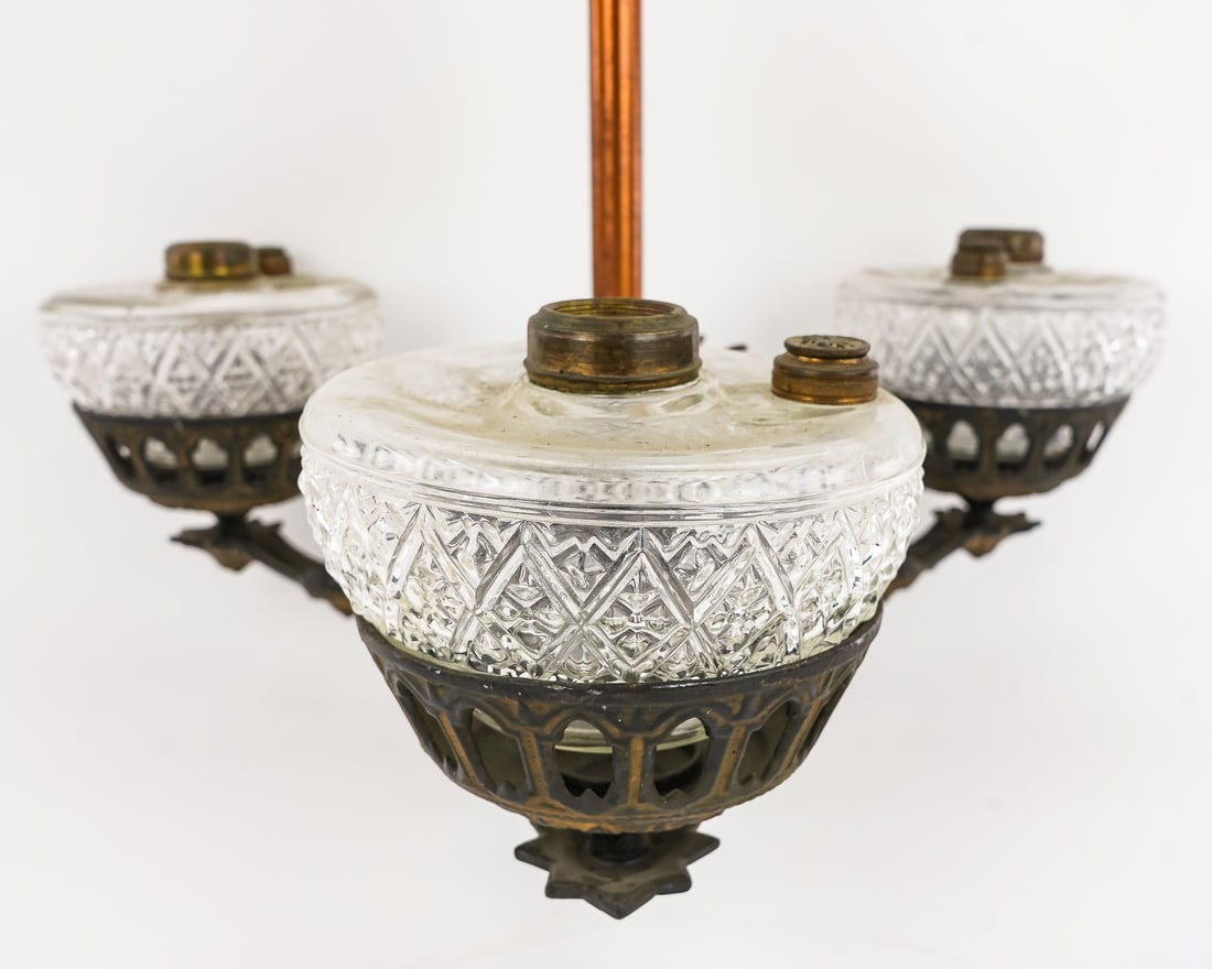 Victorian 3 Light Chandelier - 9