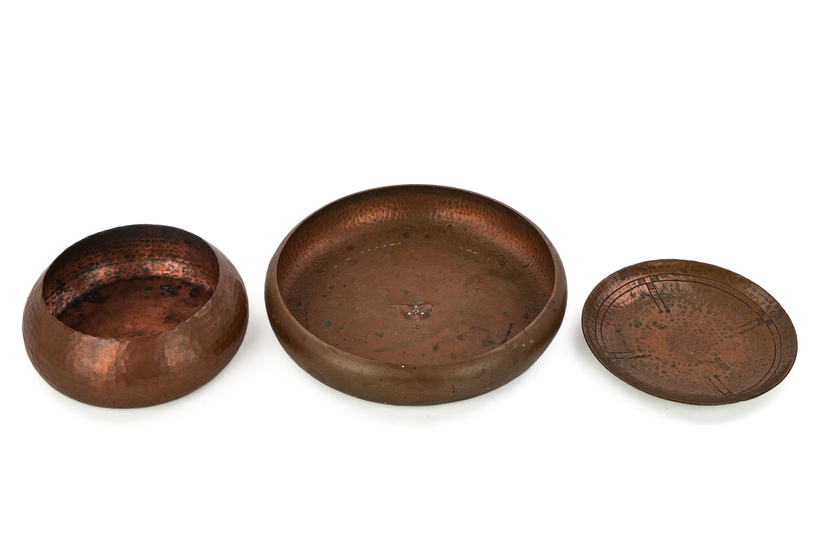 Roycroft Copper Bowls, Card Tray (1 of 5)