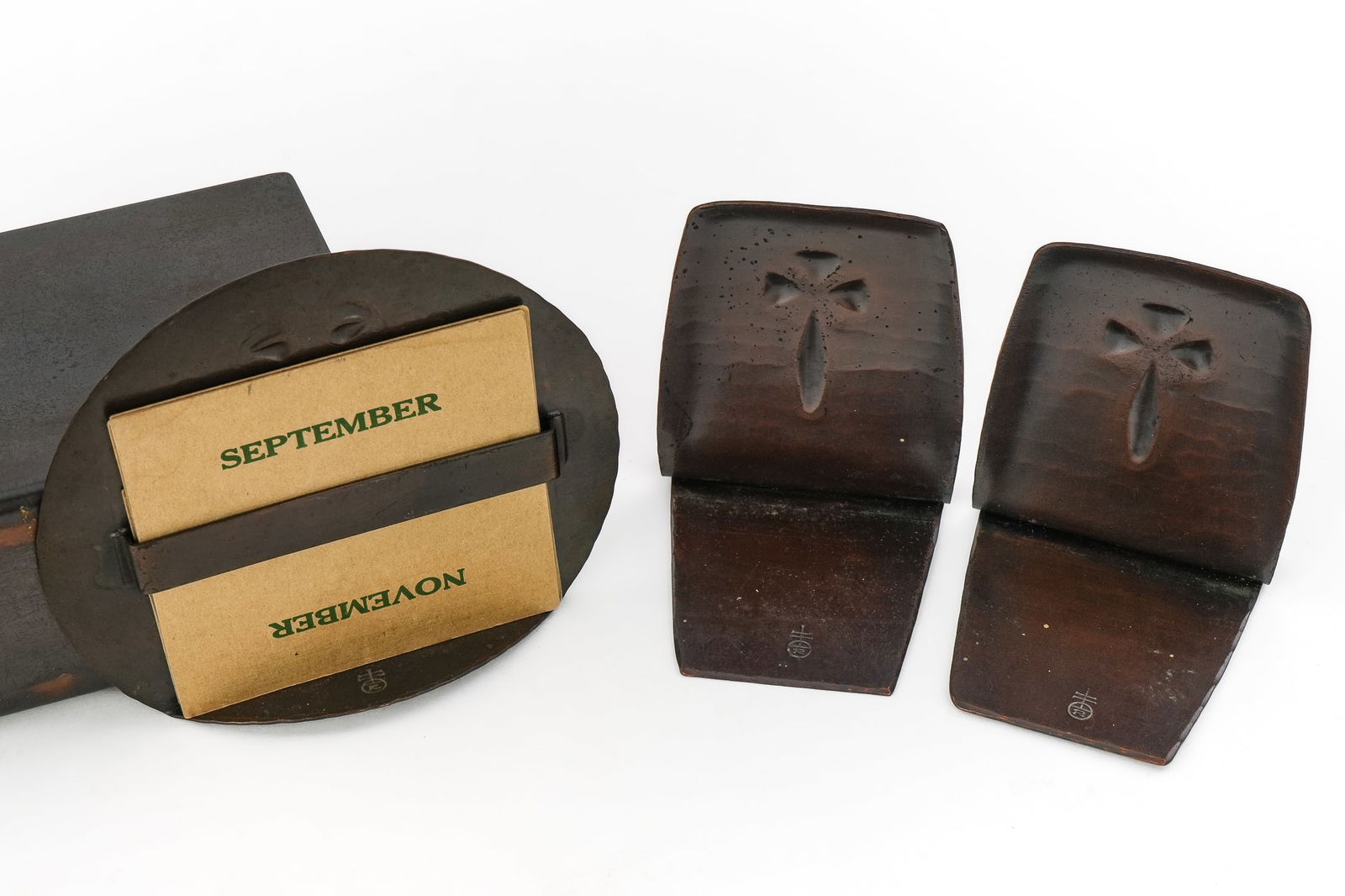 Roycroft Copper Desk Pieces - 3