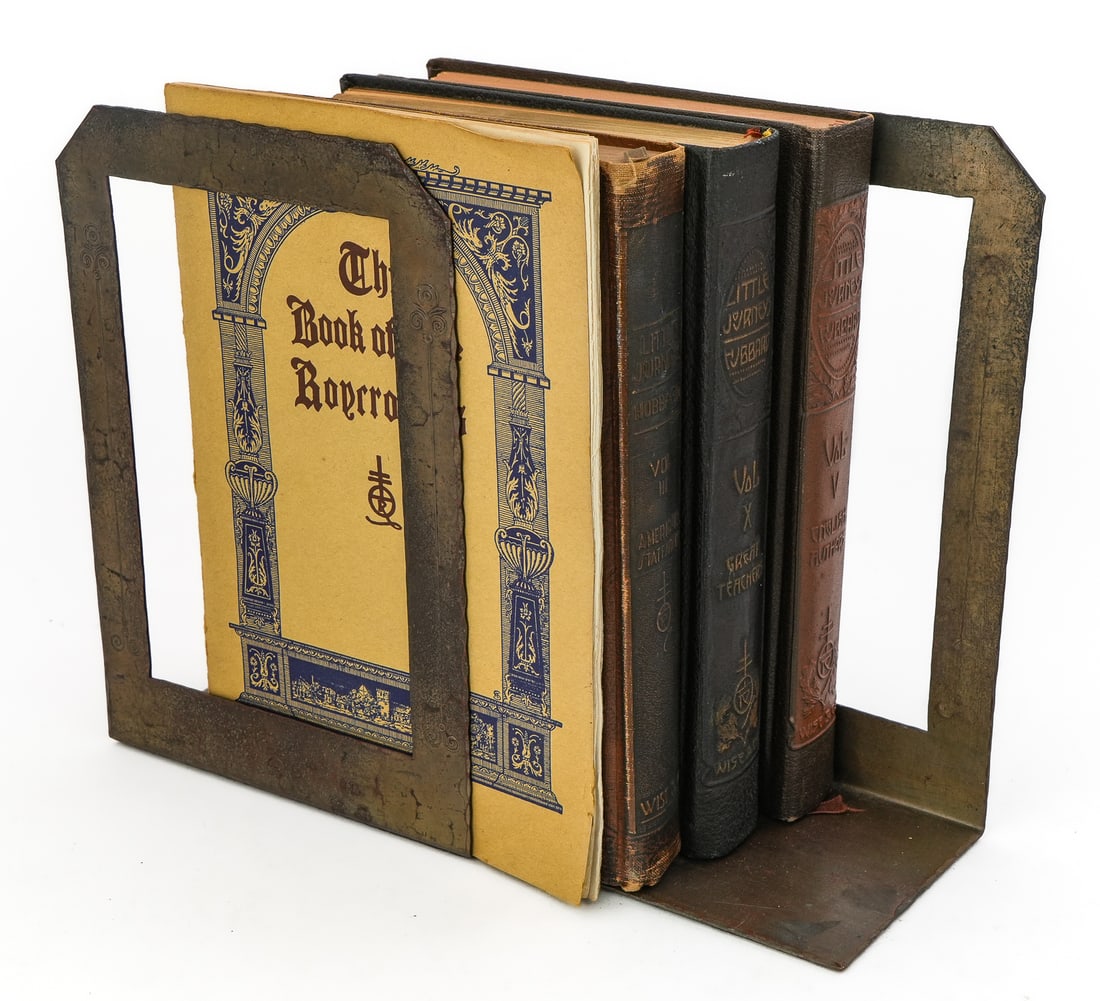 Roycroft Books, Bookends, Compote - 9