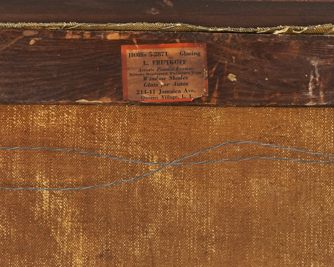 circa 1930 Seascape with Clipper Ship - 5