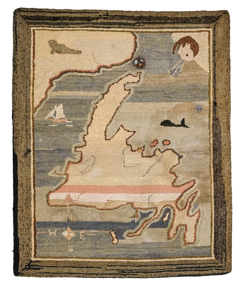 Grenfell Labrador- Map of Labrador: Grenfell Labrador industries- Map of Labrador hole as pictured. 22 x 18"