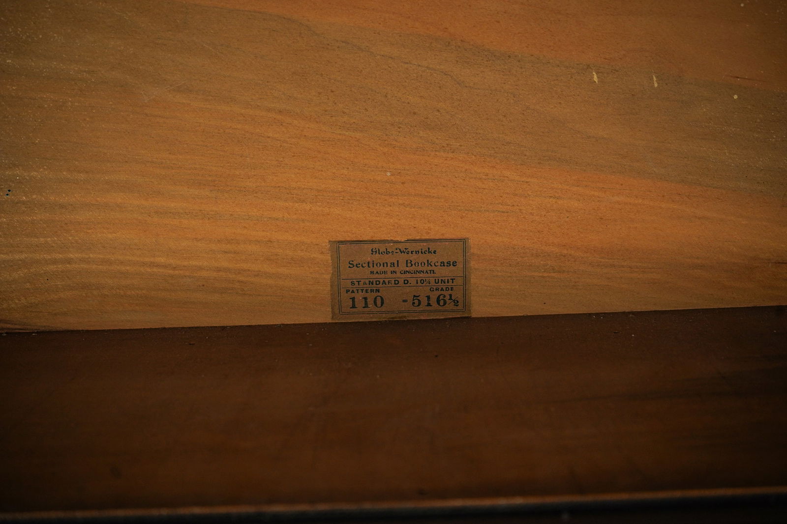 3 Section Mahogany Stacking Bookcase - 4