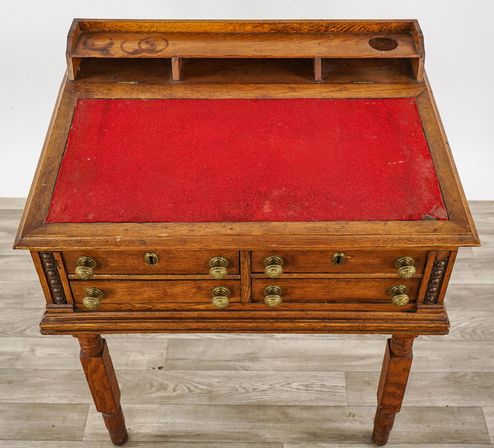 Victorian Spool Desk - 6