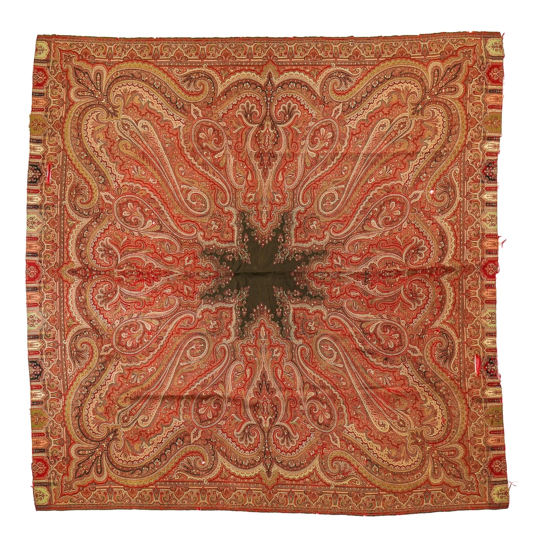 3 19th c Large Paisley - 11