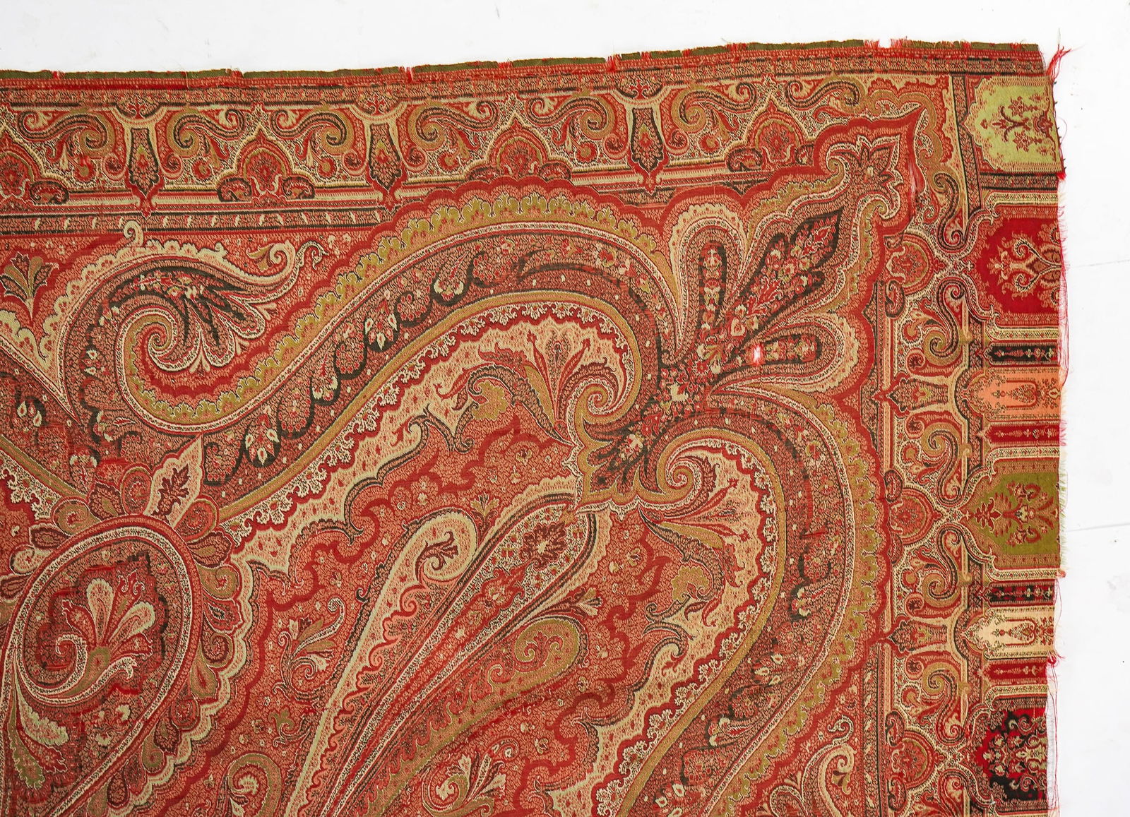 3 19th c Large Paisley - 13