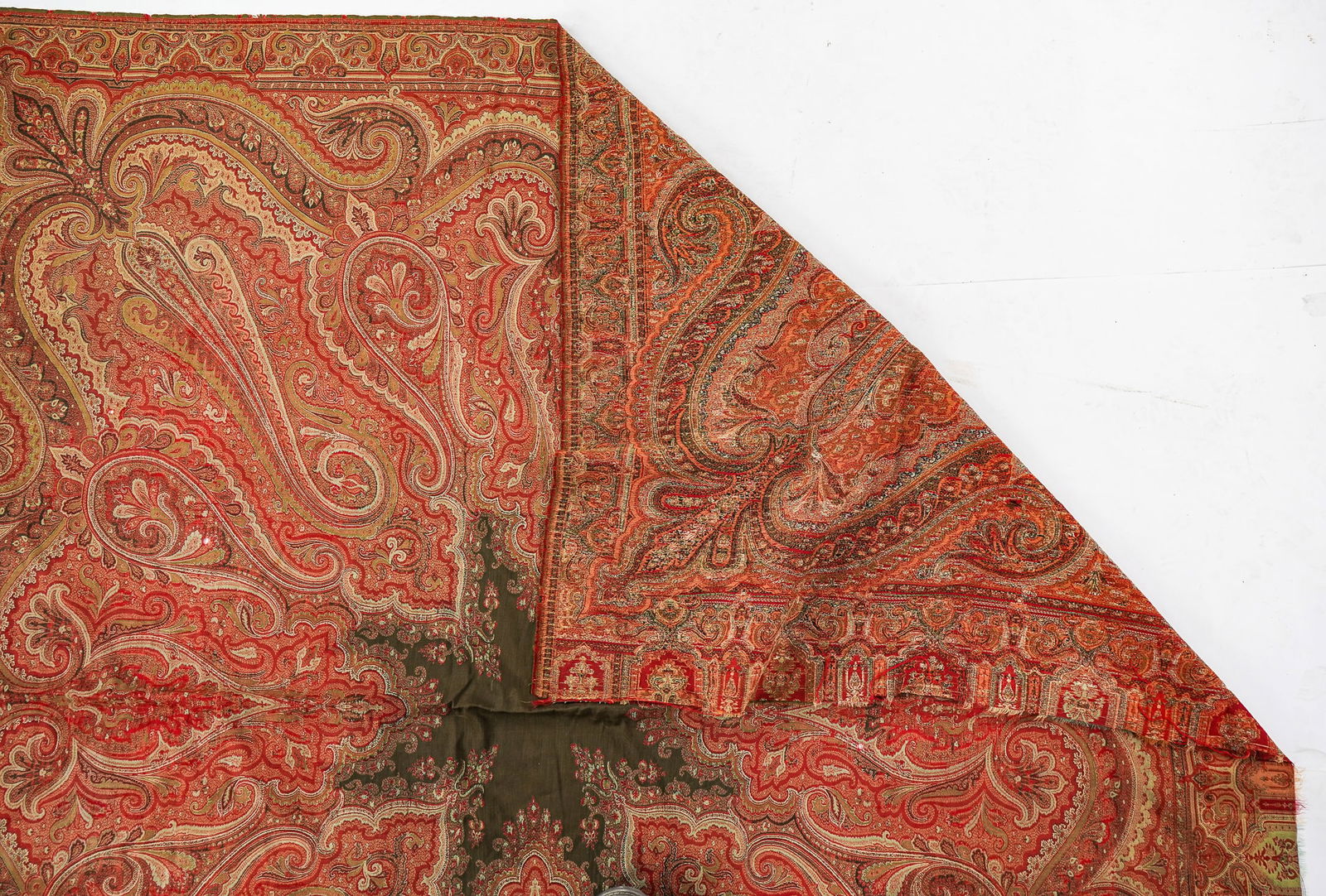 3 19th c Large Paisley - 14