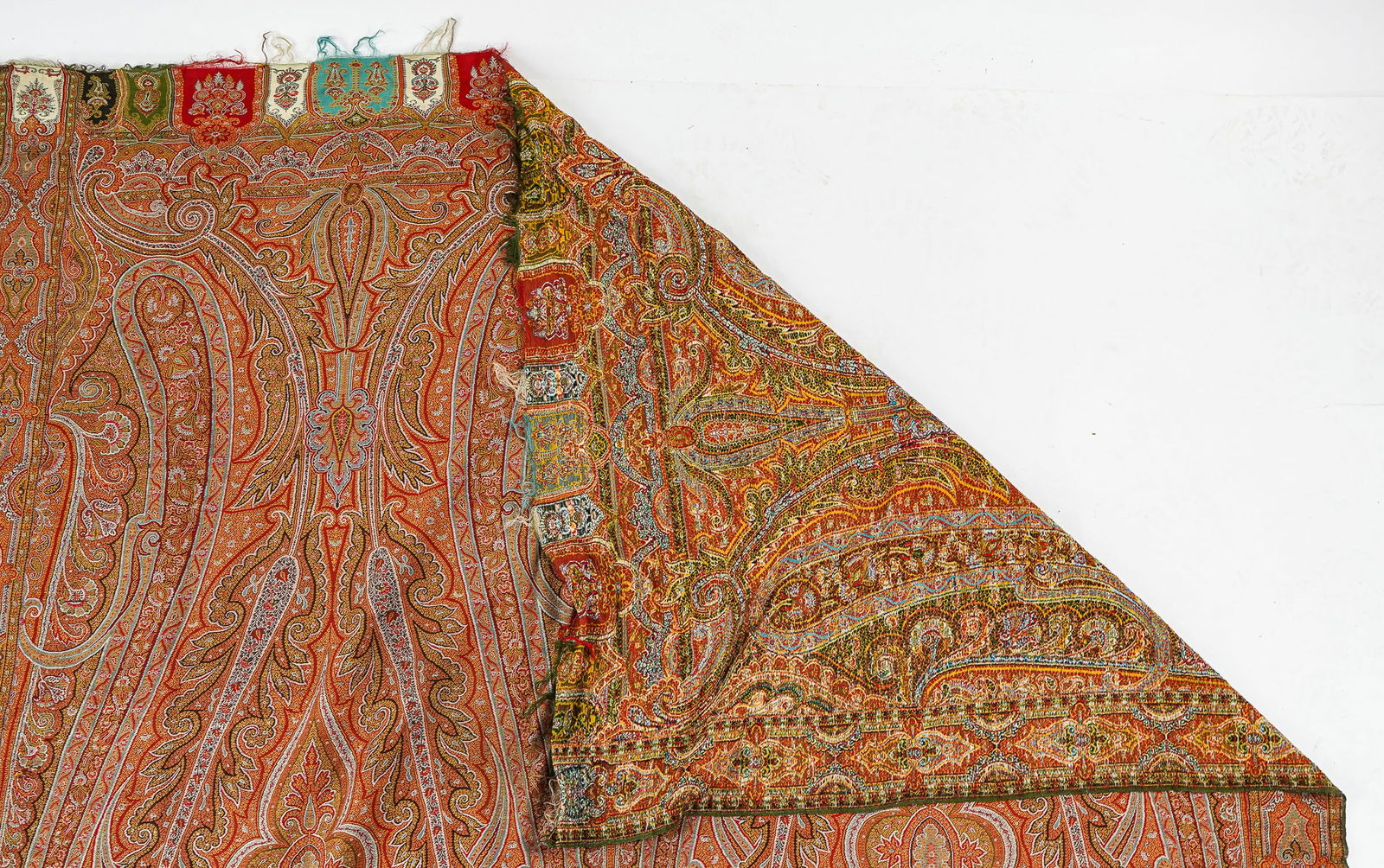 3 19th c Large Paisley - 5