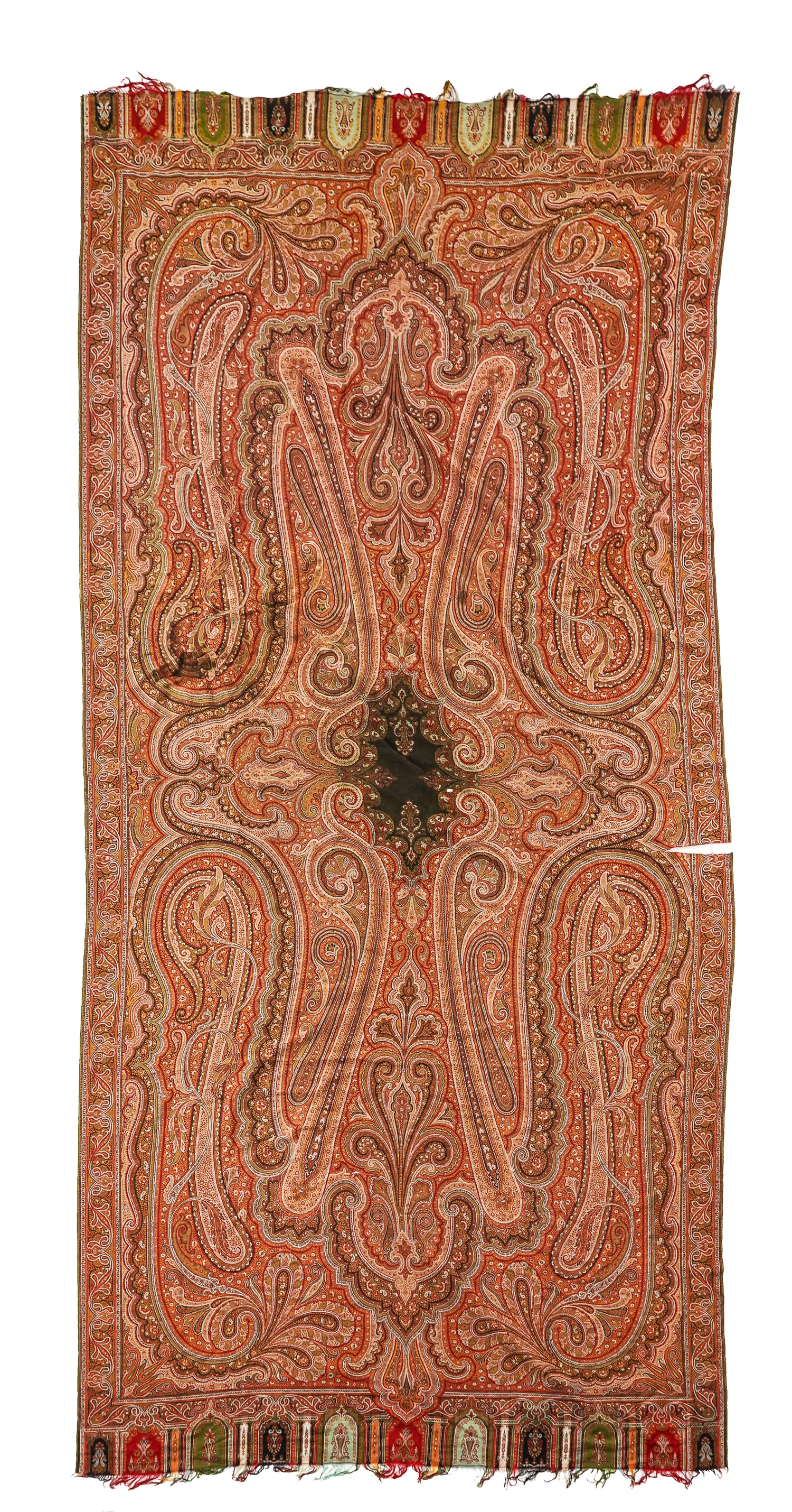 3 19th c Large Paisley - 6