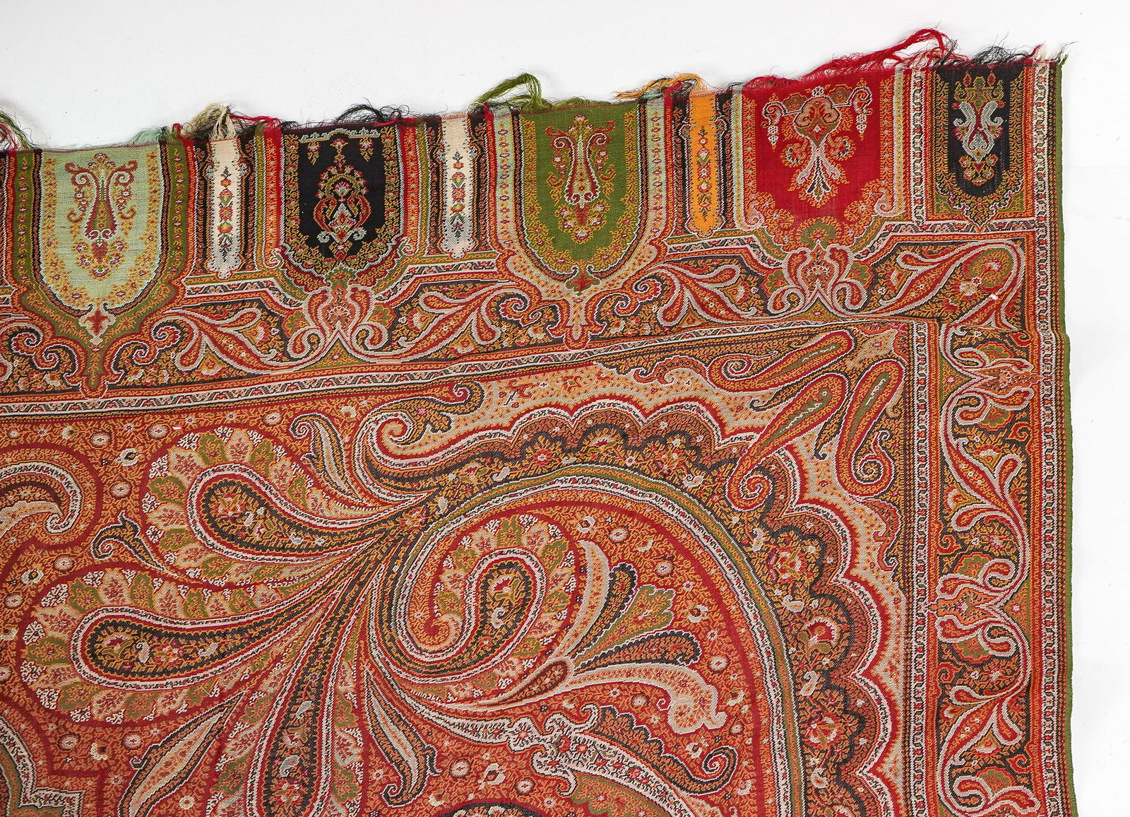 3 19th c Large Paisley - 8