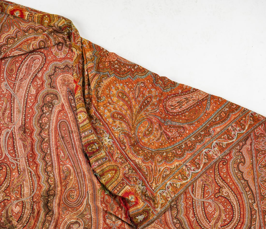 3 19th c Large Paisley - 9