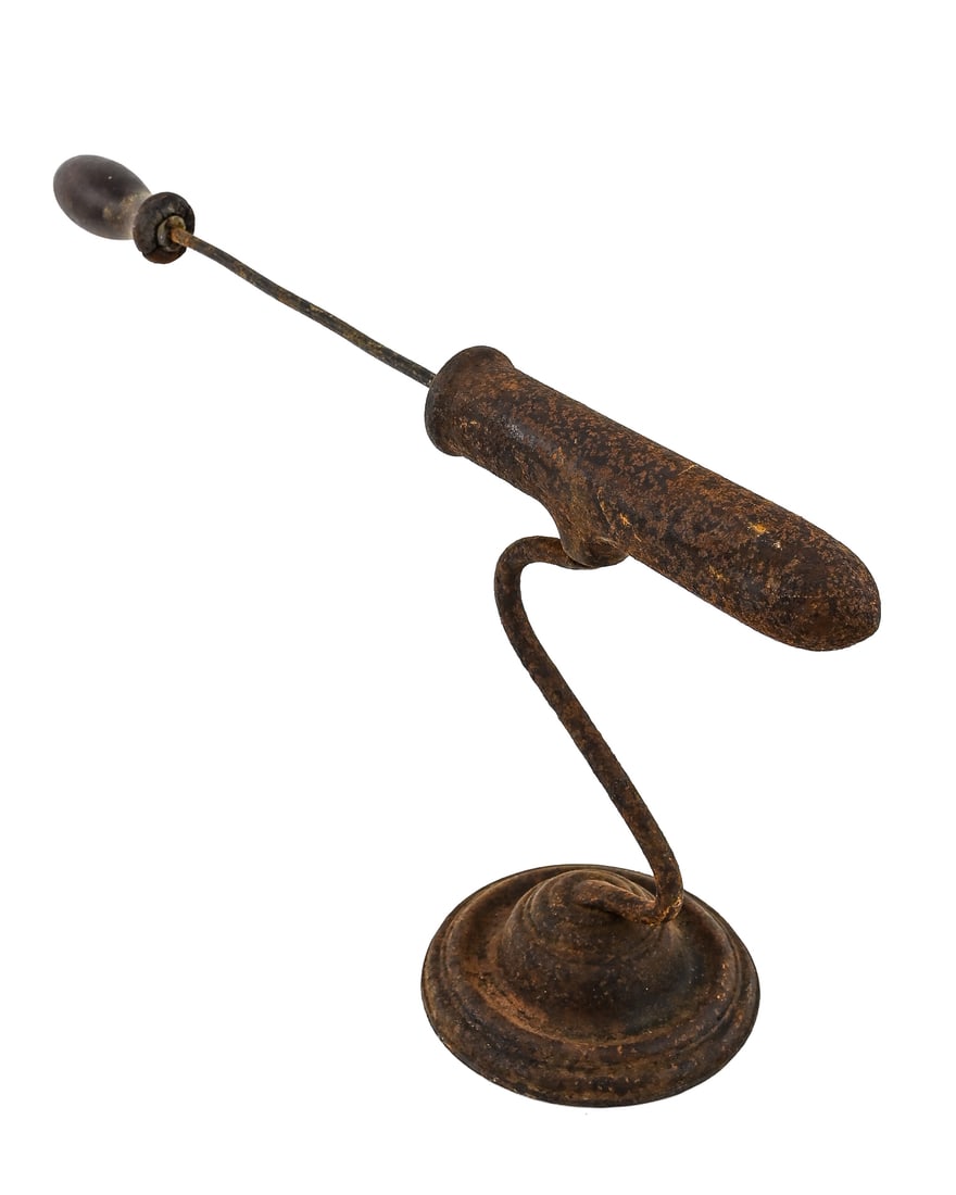 19th c Brass Trivets & Cape Cod Lighters - 6