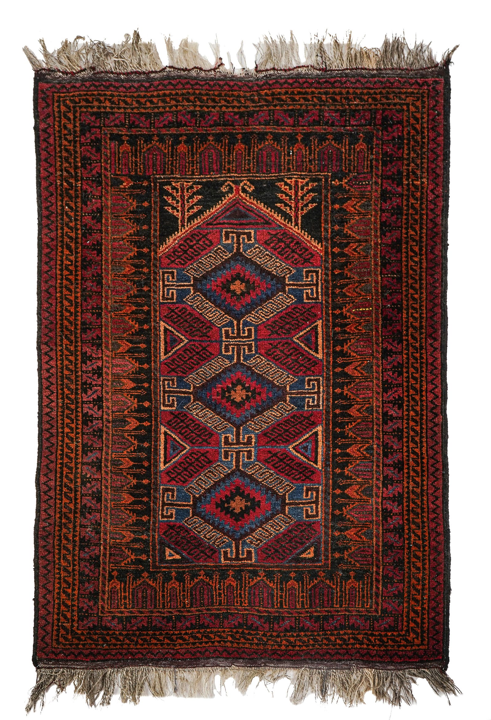 Two Afghani Prayer Rugs - 3